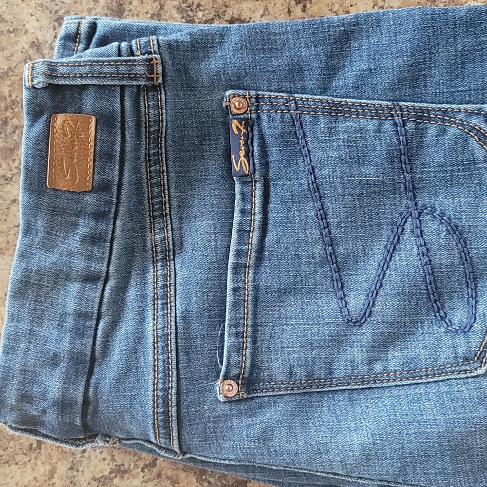 Seven straight leg jeans size 14